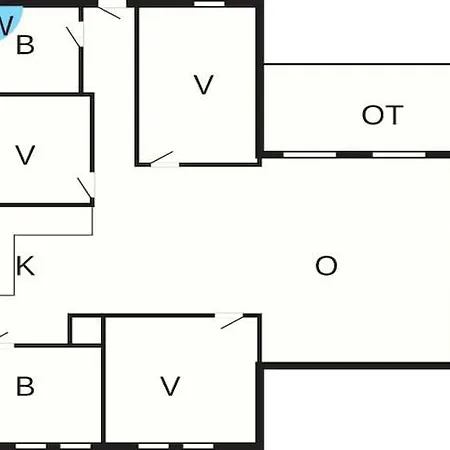 Hébergement de vacances 6 Person In *